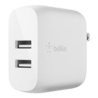 Belkin WCE002DQ1MWH mobile device charger Universal White AC Indoor