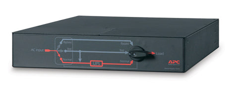APC Service Bypass Panel- 100-120V power distribution unit (PDU) Black