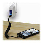 Tripp Lite M100-004COIL-BK lightning cable 47.2" (1.2 m) Black