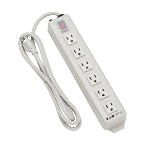 Tripp Lite TLM606NC surge protector Gray 6 AC outlet(s) 120 V 70.9" (1.8 m)