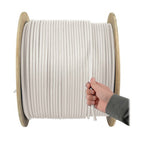 Tripp Lite N024-01K-WH networking cable White 12000" (304.8 m) Cat5e U/UTP (UTP)