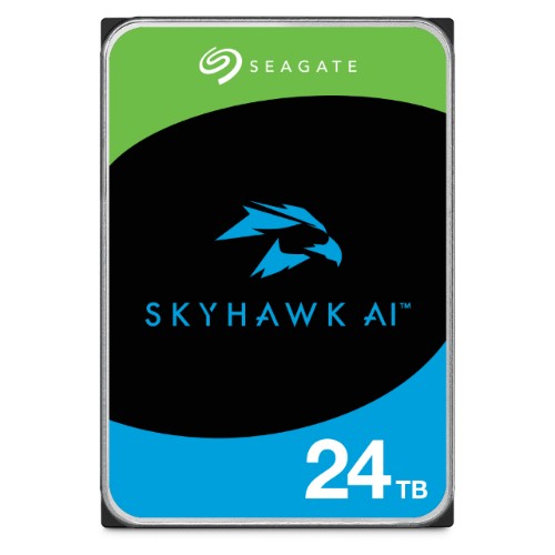 Seagate SkyHawk AI internal hard drive 24 TB 7200 RPM 512 MB 3.5" Serial ATA III