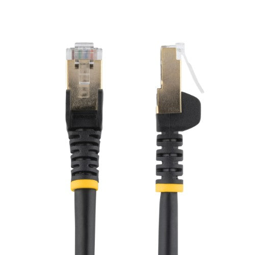 StarTech.com C6ASPAT35BK networking cable Black 358.3" (9.1 m) Cat6a