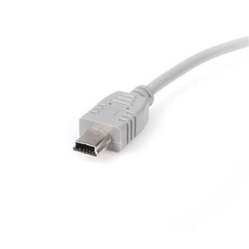 StarTech.com USB2HABM6 USB cable USB 2.0 70.9" (1.8 m) USB A Mini-USB B Gray