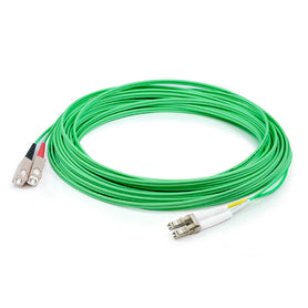 AddOn Networks ADD-SC-LC-7M9SMF-GN InfiniBand/fibre optic cable 275.6" (7 m) ST CMR Green