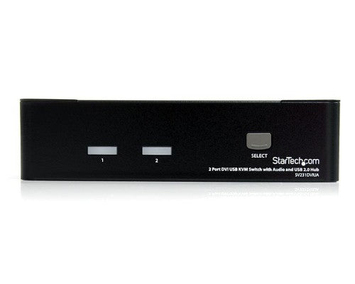 StarTech.com SV231DVIUA KVM switch Black