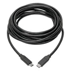 Tripp Lite U040-C13-C-5A USB cable USB 2.0 155.9" (3.96 m) USB C Black