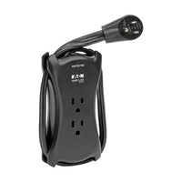 Tripp Lite TRAVELER3USB surge protector Black 3 AC outlet(s) 120 V 11.8" (0.3 m)
