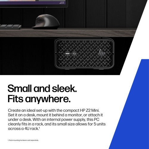 HP Z2 Mini G1a Wolf Pro Security Edition Copilot+ PC AMD Ryzen AI Max PRO PRO 385 64 GB LPDDR5x-SDRAM 1 TB SSD Windows 11 Pro Mini PC Workstation AI Workstation, AI PC Black
