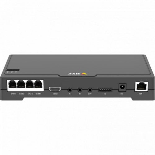 Axis 0878-004 network video recorder Black