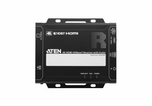 ATEN VE816R AV extender AV receiver Black