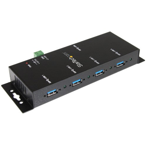 StarTech.com ST4300USBM interface hub USB 3.2 Gen 1 (3.1 Gen 1) Type-B 5000 Mbit/s Black
