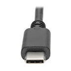 Tripp Lite U444-06N-HD4K6B video cable adapter 6" (0.152 m) USB Type-C HDMI Black