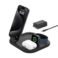 Belkin BoostCharge Headphones, Smartphone, Smartwatch Black USB Wireless charging Fast charging Indoor