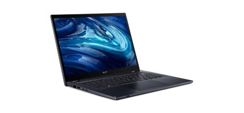 Acer TravelMate TMP414RN-52-711D Intel® Core™ i7 i7-1260P Hybrid (2-in-1) 14" Touchscreen WUXGA 16 GB DDR4-SDRAM 512 GB SSD Wi-Fi 6E (802.11ax) Windows 10 Pro Blue