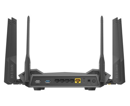 D-Link DIR-X4860 wireless router Gigabit Ethernet Dual-band (2.4 GHz / 5 GHz) Black