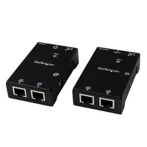 StarTech.com ST121SHD50 AV extender AV transmitter & receiver Black