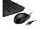 Kensington K70316US keyboard Mouse included Medical USB Black
