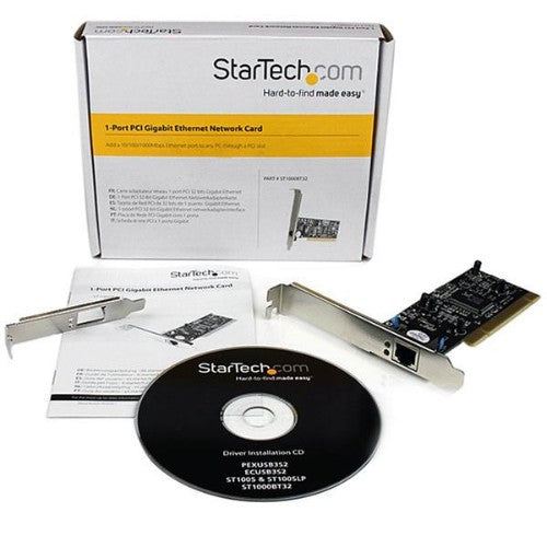 StarTech.com ST1000BT32 network card Internal Ethernet 1000 Mbit/s