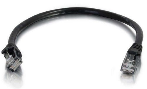 C2G 25ft. Cat6a RJ-45 networking cable Black 300" (7.62 m) U/UTP (UTP)