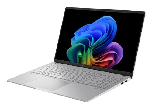 ASUS Vivobook S 15 OLED S5507QA-SB91-CB Qualcomm Snapdragon X1E-78-100 Laptop 15.6" 3K 16 GB LPDDR5x-SDRAM 1 TB SSD Wi-Fi 7 (802.11be) Windows 11 Home Silver