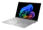ASUS Vivobook S 15 OLED S5507QA-CB91-CB Copilot+ PC Qualcomm Snapdragon X1E-78-100 Laptop 15.6" 3K 16 GB LPDDR5x-SDRAM 512 GB SSD Wi-Fi 7 (802.11be) Windows 11 Home Silver