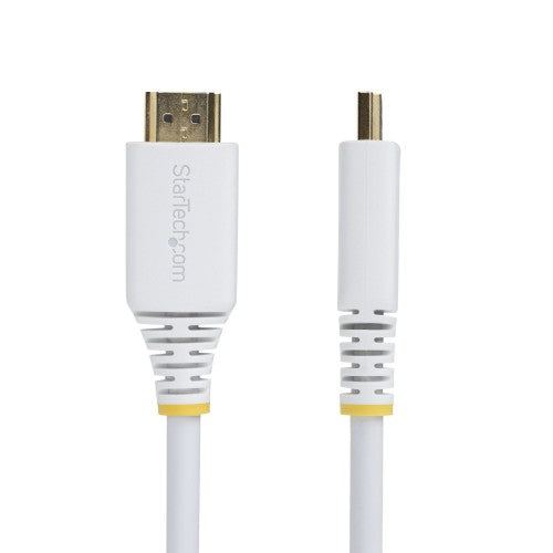 StarTech.com HDMI2-CABLE-4K60-10W HDMI cable 118.1" (3 m) HDMI Type A (Standard) White