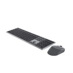 DELL KM7321W keyboard Mouse included Office RF Wireless + Bluetooth Gray, Titanium