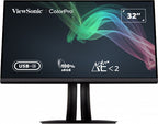 Viewsonic VP56 computer monitor 32" 3840 x 2160 pixels 4K Ultra HD LED Black