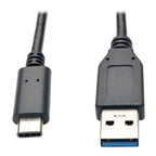 Tripp Lite U428-003-G2 USB cable USB 3.2 Gen 2 (3.1 Gen 2) 72" (1.83 m) USB C USB A Black