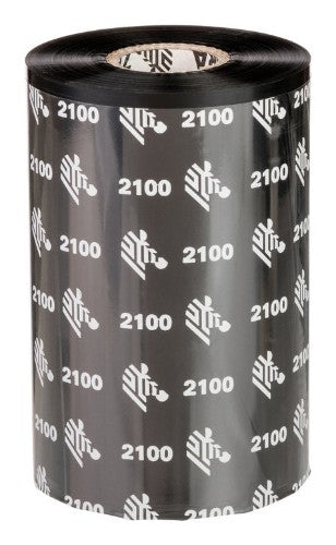 Zebra 2100 Wax thermal ribbon 17716.5" (450 m) Black