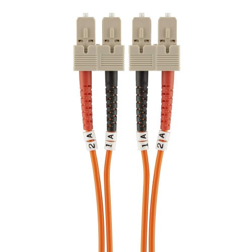 Belkin 1m SC - SC fiber optic cable 39.4" (1 m) OFC Orange