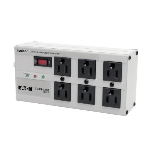 Tripp Lite ISOBAR6ULTRA surge protector Light grey 6 AC outlet(s) 110 - 125 V 72" (1.83 m)