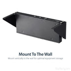 StarTech.com RK419WALLV rack cabinet 4U Wall mounted rack Black
