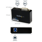 StarTech.com USB32HDDVII USB graphics adapter 2048 x 1152 pixels Black