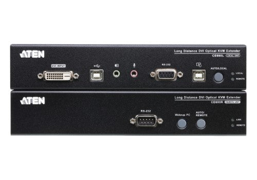 ATEN CE690 KVM switch Rack mounting Black