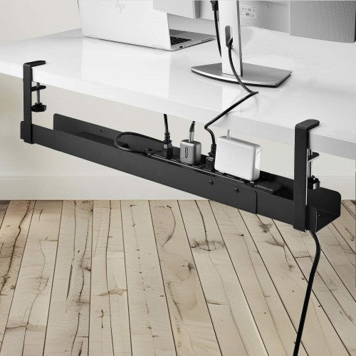 StarTech.com CALB-DESK-CABLE-TRAY cable organizer Cable tray Black 1 pc(s)