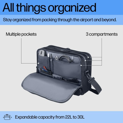HP Travel Plus 22L 16-inch Laptop Bag