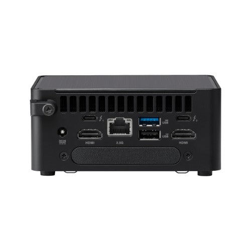 ASUS NUC 14 Pro RNUC14RVHV700001I PC/workstation barebone UCFF Black 165H