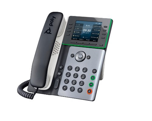 HP Poly Edge E350 IP Phone and PoE-enabled