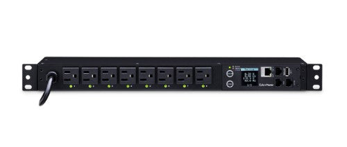 CyberPower PDU81001 power distribution unit (PDU) 8 AC outlet(s) 1U Black