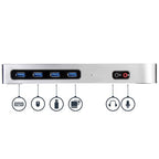 StarTech.com DK30A2DH laptop dock/port replicator Wired USB 3.2 Gen 1 (3.1 Gen 1) Type-C Black, Silver