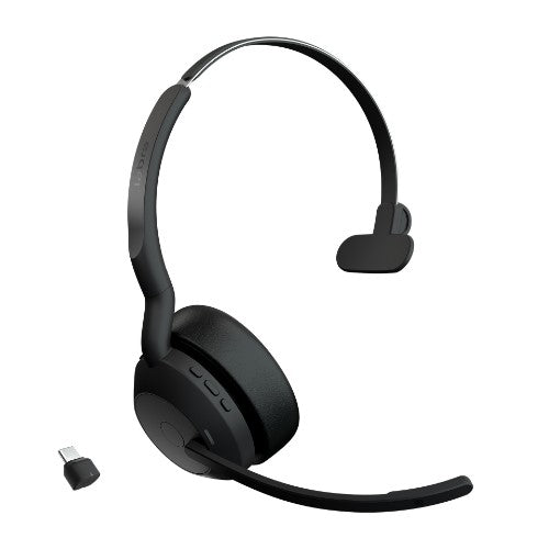 Jabra Evolve2 55 Headset Wired & Wireless Head-band Office/Call center Bluetooth Black