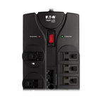 Tripp Lite TLP1208SAT surge protector Black 12 AC outlet(s) 120 V 94.5" (2.4 m)