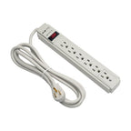 Tripp Lite TLP608 surge protector Gray 6 AC outlet(s) 120 V 96.1" (2.44 m)
