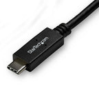 StarTech.com CDP2DVI3MBNL video cable adapter 118.1" (3 m) USB Type-C DVI-D Black