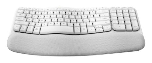 Logitech Wave Keys for Mac keyboard Universal RF Wireless + Bluetooth QWERTY English White