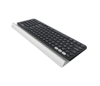 Logitech 920-008149 keyboard Universal RF Wireless + Bluetooth QWERTY English Dark Gray