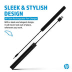 HP Slim Rechargeable Pen Charger Stylus pen Black USB Indoor