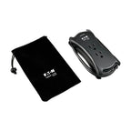 Tripp Lite TRAVELER3USB surge protector Black 3 AC outlet(s) 120 V 11.8" (0.3 m)